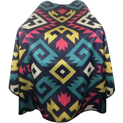 Barber Capes for Men, Hair Cutting Cape with Snap Closure, Professional Salon Cape, Large Waterproof Hairdressing Cape for Hairstylist- 63 56 (Multicolor)