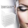 5 Layers Eyelash Organizer Box, Clear Acrylic Eyelash Storage Holder Display Box for Professional Beauty Salons and Home, 4.6 x 2.4 x 3.9inch view 4