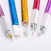 XIAOYU 10 Pieces Microblading Pens Manual Eyebrow Tattoo Pens Light Microblading Handles for Makeup Eyebrow Tattoo Supplies(Red) view 4