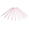100 PCS Disposable Nail Stick Cuticle Pusher bulk, Plastic Nail Care Sticks, Cleaning Cuticle Stick Cuticle Manicure and Pedicure Stick for Fingernail for Men and Women Home Salon (Fuchsia) view 3