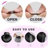 12 PCS Grey Hair Extensions Clip in, Colored Party Highlights Extension for Kids Girls Synthetic Hairpiece Straight 22 inch view 4
