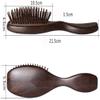 Dongng Massage Wooden Hair Comb Vent Brush Brushes Hair Care Ideal Gift view 2