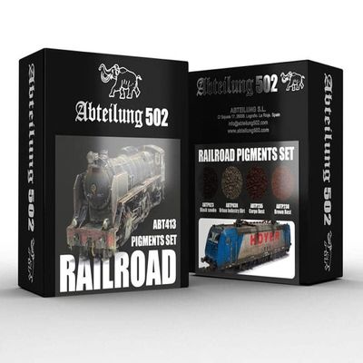 Abteilung 502 Pigment Set ABT413 Railroad (4x20ml)