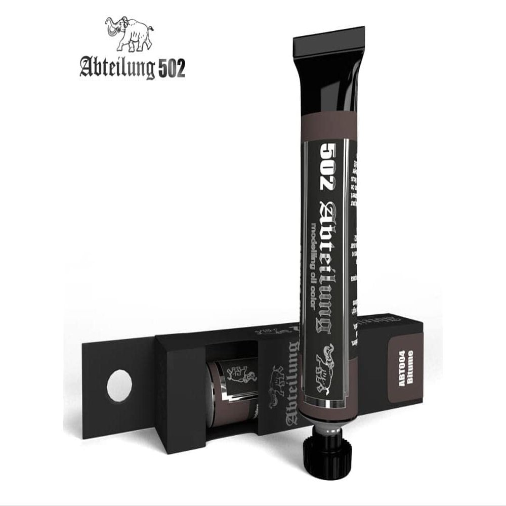 Abteilung 502 Oil Color ABT004 Bitume (20ml Tube)