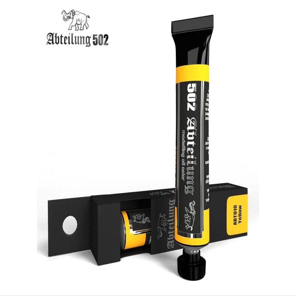 Abteilung 502 Oil Color ABT010 Yellow (20ml Tube)