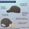 Speedy Pros Soft Baseball Cap Garden Hair Dont Care Hair and Beauty Hair Twill Cotton Dad Hats for Men & Women Dark Grey view 2