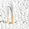 100 Bamboo Cotton Swabs Wooden Cotton Buds, Eco Friendly Cotton Swabs Wood Stick, White, 3inch view 4