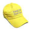 Speedy Pros Soft Baseball Cap Kayak Hair Dont Care Hair and Beauty Hair Twill Cotton Dad Hats for Men & Women Yellow view 1