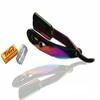BARBER CUT THROAT SALON STRAIGHT RAZOR SHAVETTE RASOI RASOIRS +10 BLADES view 1