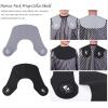 XIAOSAKU Barber Cape Silicone Neck Capes Wrap Collar Shield Hair Coloring Styling Salon Hairdressing Hair Styling Wrap Capes for Men, Women and Kids (Color : B) view 3