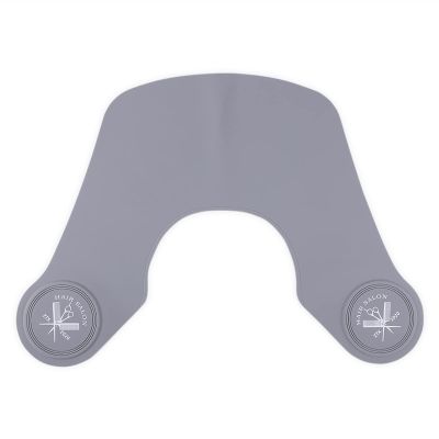 XIAOSAKU Barber Cape Silicone Neck Capes Wrap Collar Shield Hair Coloring Styling Salon Hairdressing Hair Styling Wrap Capes for Men, Women and Kids (Color : A)