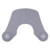 XIAOSAKU Barber Cape Silicone Neck Capes Wrap Collar Shield Hair Coloring Styling Salon Hairdressing Hair Styling Wrap Capes for Men, Women and Kids (Color : A) view 1