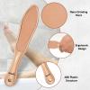 10.4'' Double Sided Nano Glass Foot File Callus Remover, Glass Foot File Heel Scraper for Cracked Heels, Washable Foot Rasp for Wet and Dry Feet - Foot Scraper for Shower Use view 3