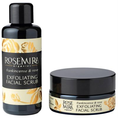 Frankincense and Rose Exfoliating Facial Scrub - 2oz