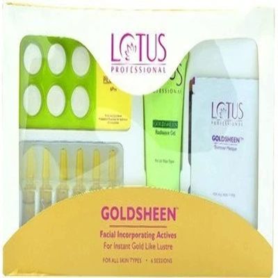 Lotus Herbals Professional Goldsheen Facial Kit