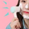 AKOAK 1 Pack 2-in-1 Cleansing Brush for Manual Facial Cleansing, Two-Sided Skincare Facial Cleansing Brush, Silicone Facial Scrubbing Brush for Deep Pore Exfoliation, Cosmetic Massage view 1