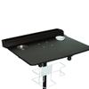 kunghei Portable Tattoo Workstation Stand, Hair Salon Tray Table, Mobile Desk Work Station with Water Paper&Towel Holder, Adjustable Height Tattoo Tray Tattoo Table view 4
