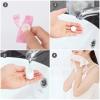 Classycoo Compressed Towel 100 PCS Mini Tablets Disposable Portable Face Towel Cotton Coin Tissue Eco-Friendly for Travel, Camping, Hiking, Sport, Beauty, Home Hand Wipes, Outdoor Activities Pink view 3