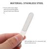 Healifty 1set Stainless Steel Nail Clipper Pedicure Tools for Nail Grooming Durable Rustproof Portable Design for Easy Use for Thick Toenails and Fingernails Care view 3