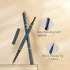 Eyebrow Pencil,3 PCS Waterproof Professional Makeup Micro Brow Pencil,Brow Kit with Eyebrow Brush and Razor,Ultra-Fine Mechanical Pencil,Eyebrow Pencils for Women view 4