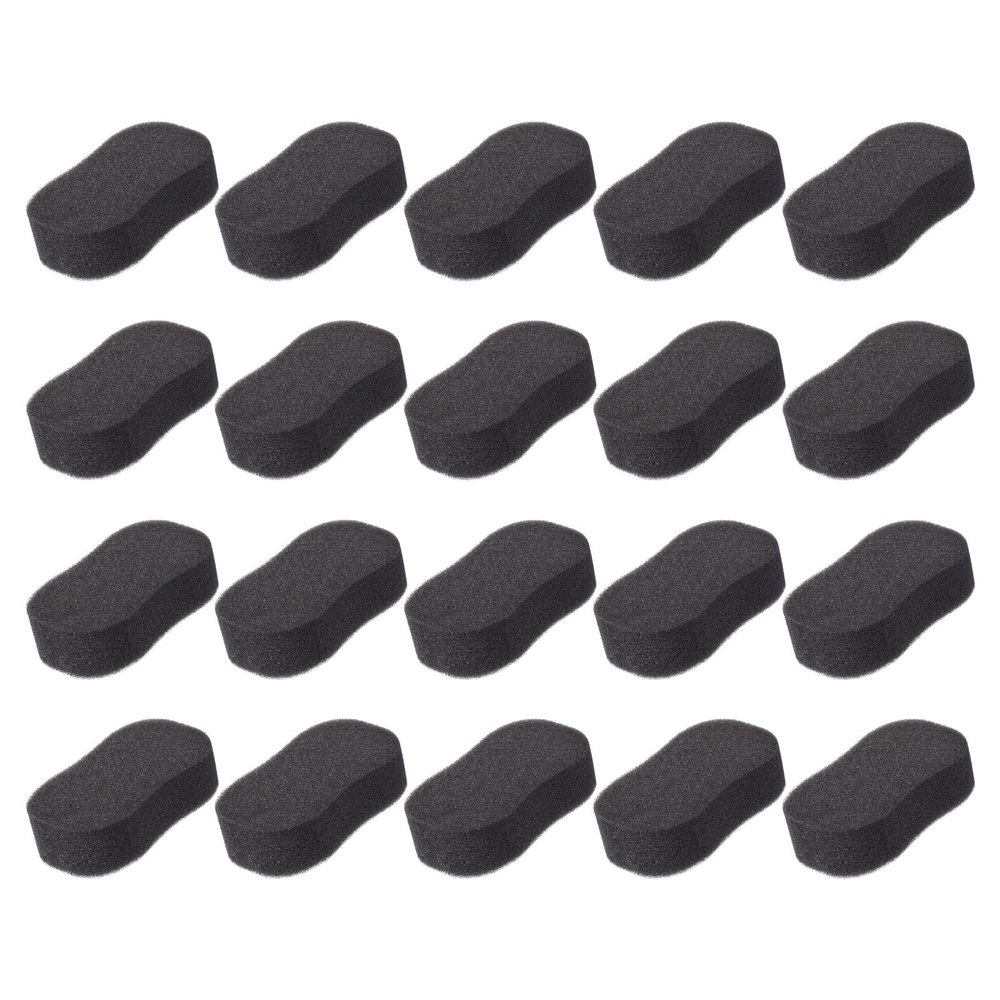 20pcs Face Sweep Brush Set - Neckline Duster, Hairdressing, Removal Brushes, Facial Clean Sponge Mat