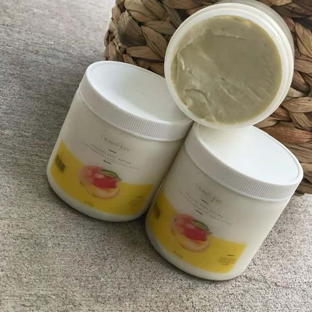 Divine Glam Studio Natural Body Butter Moisturizer (Fragrance Free)