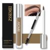 Waterproof Eyebrow Gel for Long Lasting, Highly Tinted Liquid Eye Brow Makeup, Sweatproof, Natural (Brunette) view 1