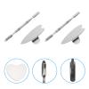 2 Sets Ring Palette Small Love Heart Tray Drawing Tray Cream Mixing Makeup Paint Small Drawing Plates Foundation Mixing Artist Painting Watercolor Painting Nail Stainless Steel view 3