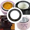 HEALLILY Wax Warmer Collar 50pcs Wax Melting Machine Paper Mat Waxing Kit Hair Removal Paper Mat Unhairing Wax Heater Cleaner Mats Black Wax Warmer Collar Replacement view 4