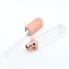 5Pcs 5ml/0.17oz Clear Lip Gloss Tube Refillable Plastic Lip Balm Bottle Mini Empty Lipstick Tubes with Screw Lid Reusable DIY Makeup Lip Gloss Container Holder (Gold-20pcs) view 3