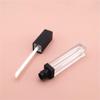 5Pcs 5ml/0.17oz Clear Lip Gloss Tube Refillable Plastic Lip Balm Bottle Mini Empty Lipstick Tubes with Screw Lid Reusable DIY Makeup Lip Gloss Container Holder (Black-20pcs) view 2