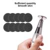100Pieces Replacement Sandpaper Discs for Electric Foot File Callus Remover MachineSandpaper Pad Disks Replaceable for Men Women Dead Cracked Hard Skin Adjustable Speed Callus Remover Tool (120#) view 2