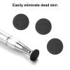 100Pieces Replacement Sandpaper Discs for Electric Foot File Callus Remover MachineSandpaper Pad Disks Replaceable for Men Women Dead Cracked Hard Skin Adjustable Speed Callus Remover Tool (120#) view 3