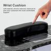 Manicure Nail Table - Portable Folding Nail Station, Manicure Table Nail Tables for Technician, Nail Desk Dust Collector, 4 Lockable Wheels, Carrying Bag 35.4inch x 14.5inch x 28.7inch, Black&white view 4