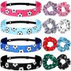12 Pack Christmas Soccer Gifts for Girls Bulk Include 4 Pcs Adjustable No Slip Soccer Headbands 8 Pcs Hair Scrunchies Hair Ties Sport Football Accessories Gifts for Girls Women Players Coaches Team view 1