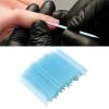 100 Pcs Nail Care Cuticle Pusher, Nail Care Sticks for Cuticle Pusher Rubber Cleaning Pen Dead Skin Cleaner Peeling Peeling Nail Art Manicure Tool(blue) view 2