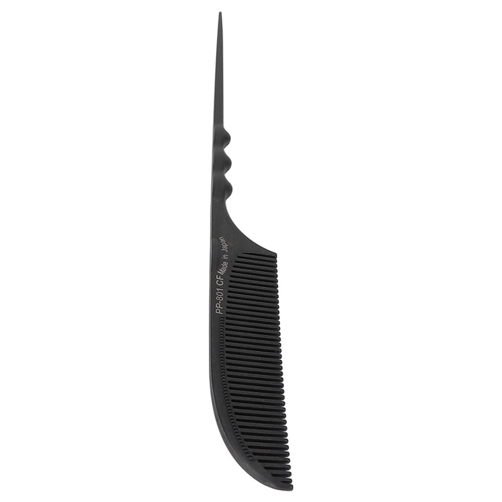 Tail Comb, Hair Comb High Temperature for All Hair Types Black(PP-801)