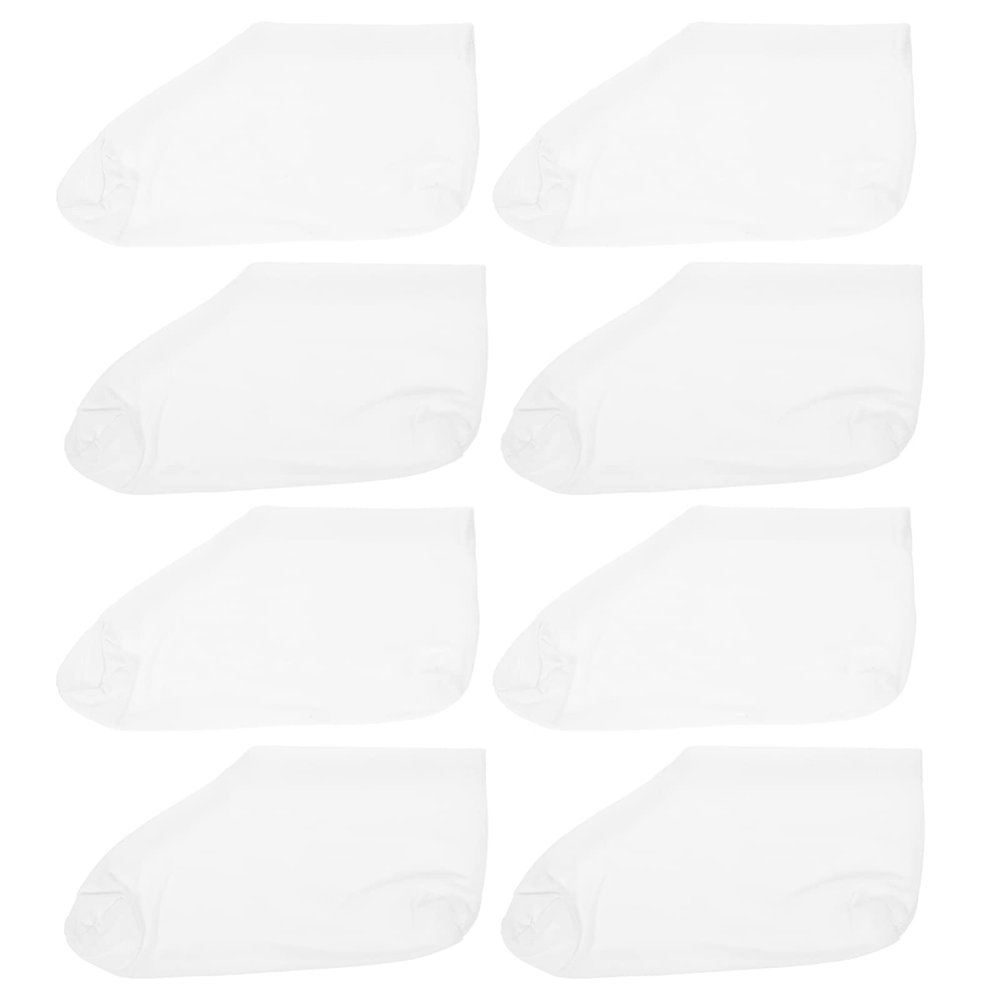Beaupretty 4pairs Cotton Spandex Moisturizing Foot Covers for Cracking Care Full Foot Protection Socks for Yoga Travel Skin-Friendly and Comfortable