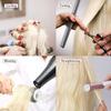Beauty Star Mannequin Head with 80% Real Human Hair, Doll Head for Hair Styling, Cosmetology Training Manikin Practice Head with Clamp Stand and Braiding Kit (Suitable for Straightening, Curling) view 2