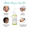 Clearly FACE, Natural Oil Cleanser Face Wash and Makeup Remover | Gentle Cleansing Oil with Avocado, Argan, Blue Tansy and Vegan Squalane | Pure & Toxin-Free, Water Free, Made in USA view 4