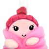 Cute Unicorn Kids Bath Loofahs Balls for Baby Girls Boys Mesh Shower Ball Pouf Exfoliating Bath Sponge Body Cleaner Bath Accessories (Pink Mermaid) view 2