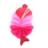 Cute Unicorn Kids Bath Loofahs Balls for Baby Girls Boys Mesh Shower Ball Pouf Exfoliating Bath Sponge Body Cleaner Bath Accessories (Pink Mermaid) view 4