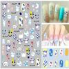 6 Sheets Cow Print Nail Stickers and 8 Sheets Butterfly Nail Stickers view 4