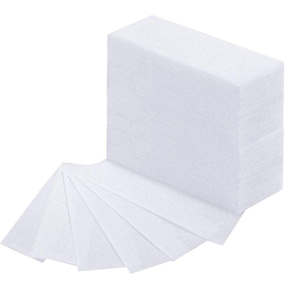 Chargenyang 200 Pieces Wax Strips Non-Woven Wax Strips for Facial and Body Professional Hair Removal wax strips Unisex 7.9 * 2.8 Inches