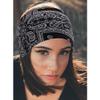 AOPRIE Knotted Headbands - Wide Plain Bandana Hair Bands, 4-Pack Soft Turban Style for Women view 2