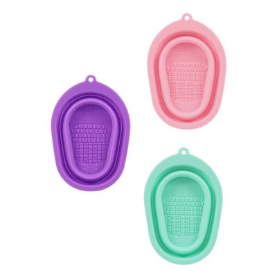 3pcs Makeup Brush Cleaning Pad Brush Rinsing Pad Makeup Tool Cleaner Brush Cleaning Mats Brush Clean Cushion Makeup Brush Cleaning Mat Cosmetics Brush Scrubber Brush Cleaner