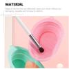 3pcs Makeup Brush Cleaning Pad Brush Rinsing Pad Makeup Tool Cleaner Brush Cleaning Mats Brush Clean Cushion Makeup Brush Cleaning Mat Cosmetics Brush Scrubber Brush Cleaner view 2