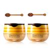 2PCS Lip Balm Honey Pot,Propolis Moisturizing Honey Lip Mask Lip Balm,Hydrating & Prevention Dry and Cracked Lip Scrubs Exfoliator view 1