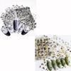 30 Sheets Black Nail Stickers and 30 Sheets Gold with Black Nail Stickers view 1