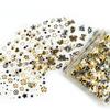 30 Sheets Gold Nail Stickers and 18 Sheets Colorful Nail Stickers view 3